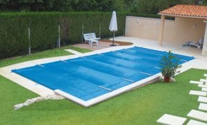 Couverture à barres piscine