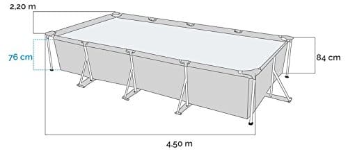 INTEX Kit piscine Metal Frame Junior 