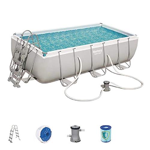 Bestway - Piscine hors sol rectangulaire Power Steel