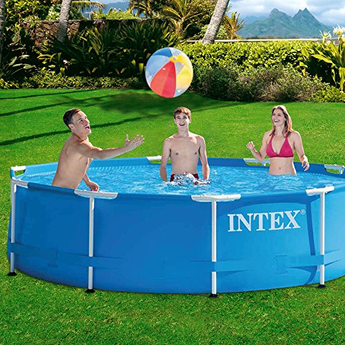 INTEX Kit piscinette Metal Frame 