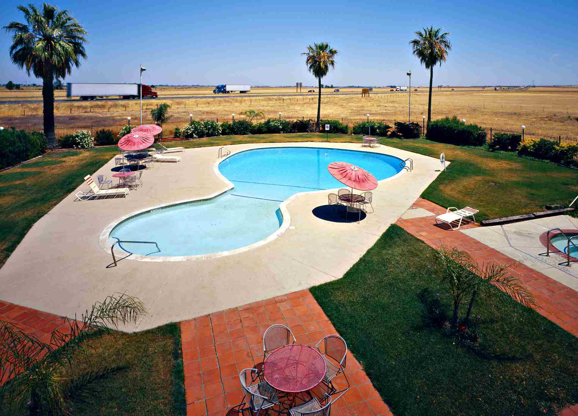 piscine en forme de 8